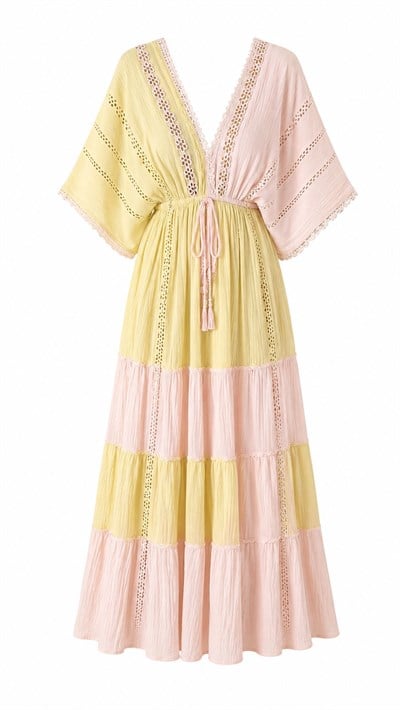 WENDY İTHAL BOHEM ELBİSE