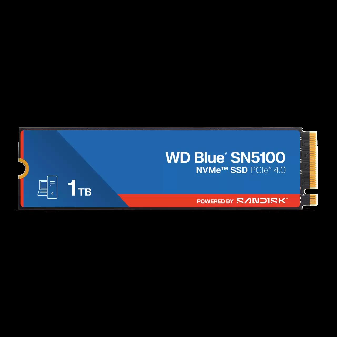 1TB WD BLUE SN5100 M.2 NVME 7100/6700MB/s WDS100T5B0E SSD