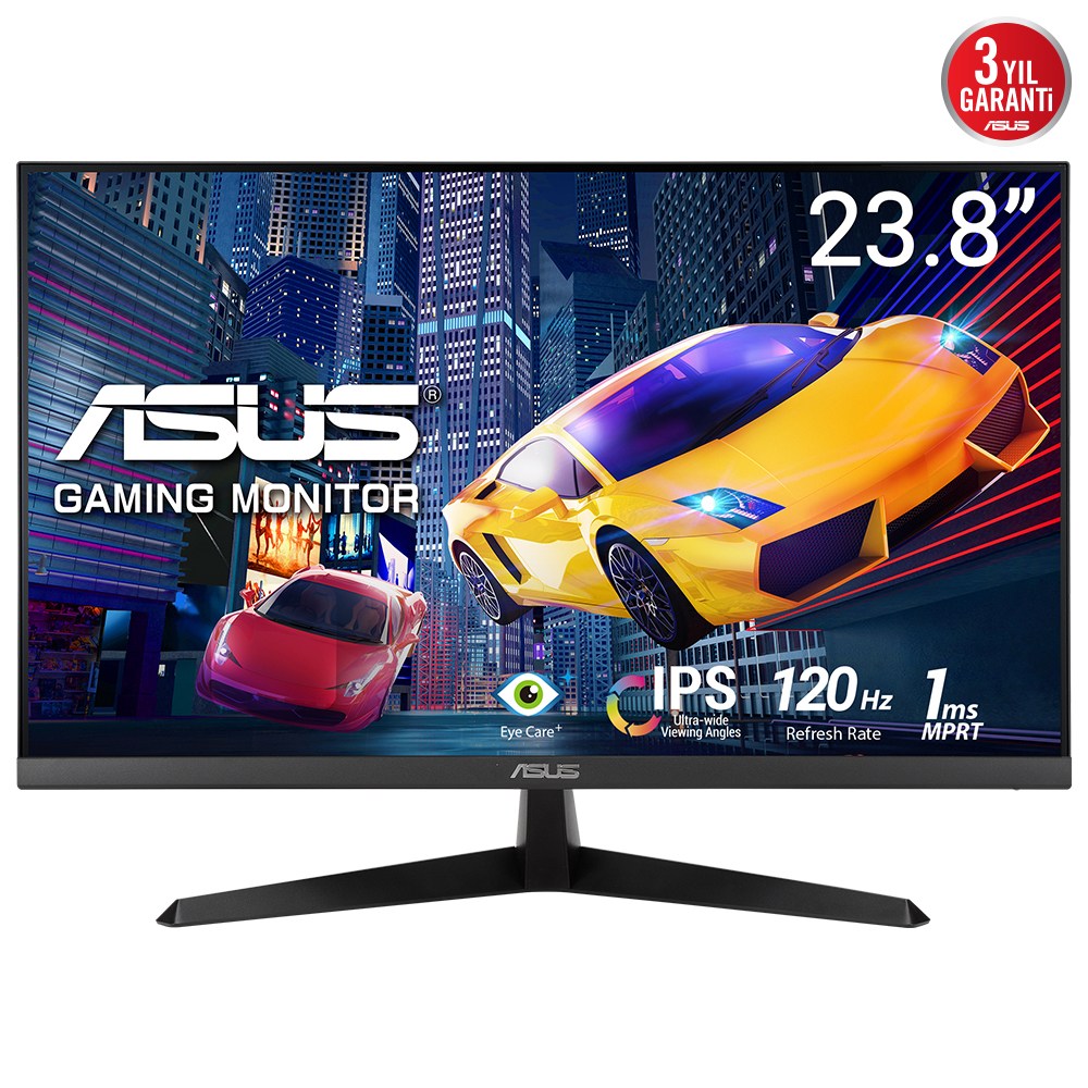 23.8 ASUS VY249HGR IPS FHD 1MS 120HZ HDMI GAMING