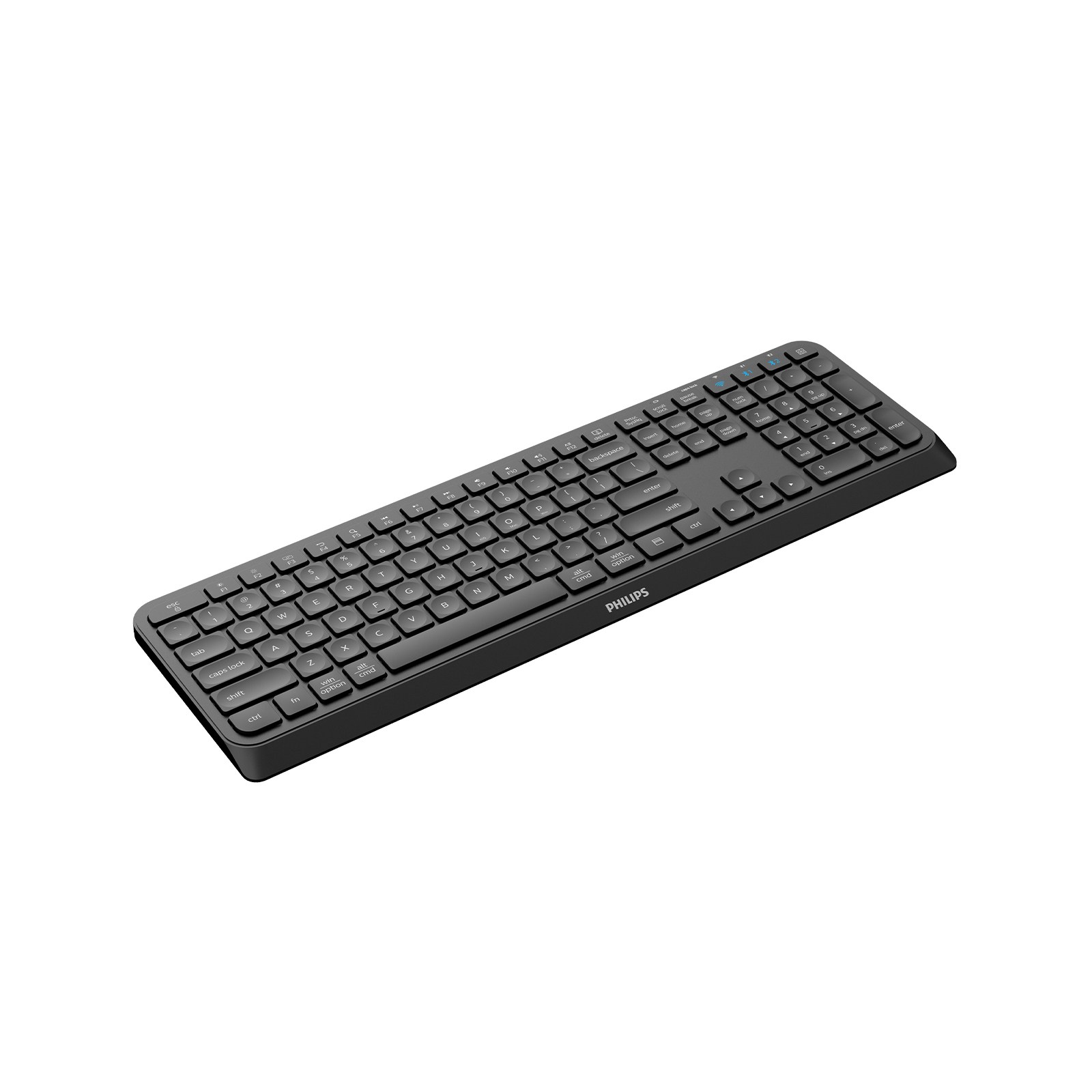 PHILIPS KABLOSUZ BLUETOOTH  KLAVYE SPK6407B SİYAH