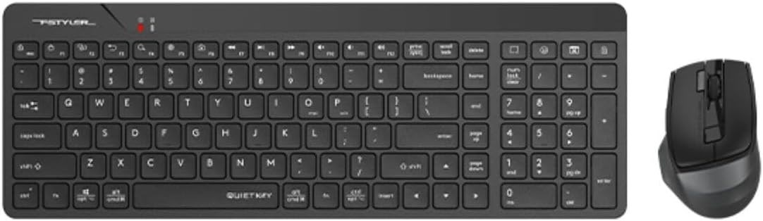 A4 TECH FG2400 Q SILENT 2.4 GHZ AİR2 SİYAH KLAVYE+MOUSE