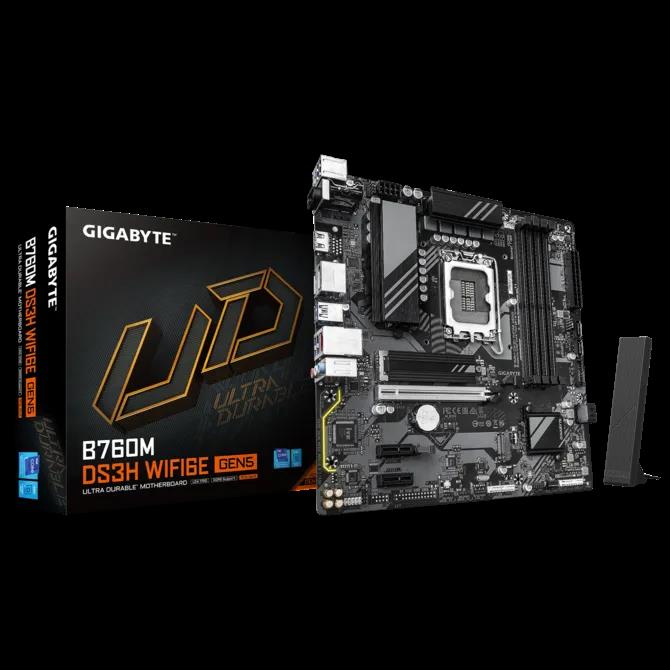 GIGABYTE B760M DS3H WIFI6E GEN5 HDMI VGA DP 1700P