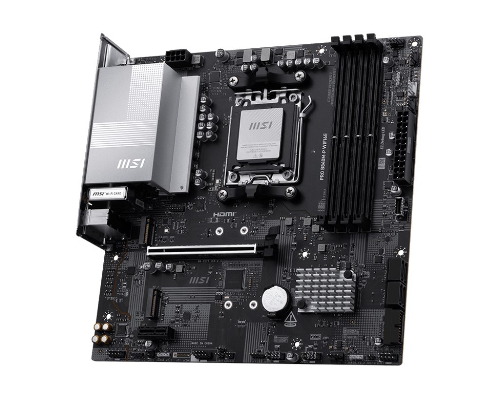 MSI PRO B840M-P WIFI6E DDR5 mATX AM5