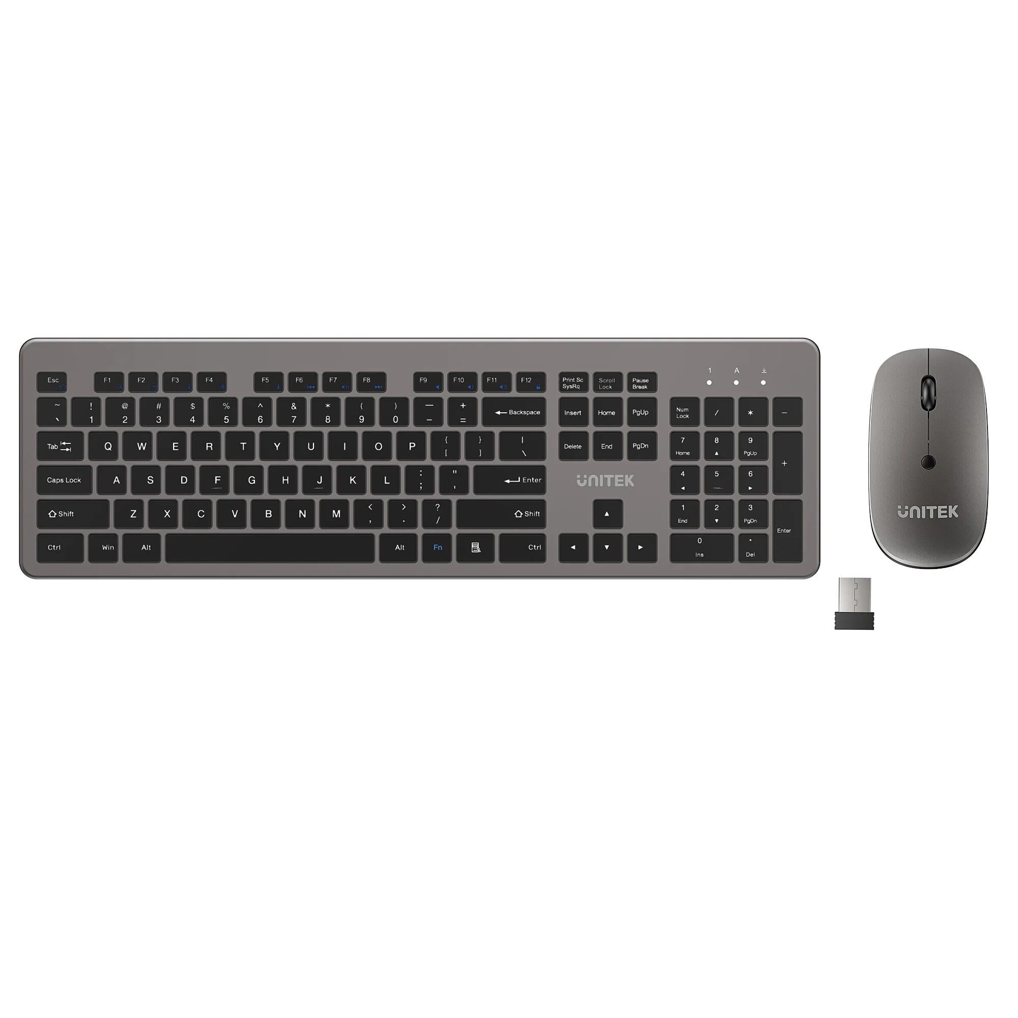 UNITEK SLIMDUO 2.4GHZ KLAVYE SETI (T054AGY01-US)