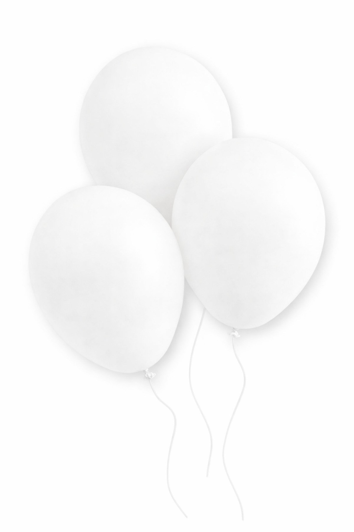 Beyaz Renkli Pastel Balon 50 Adet Lateks Parti Konsept 30 Cm Dekorasyon Kına Doğum Günü Balonu Süsü