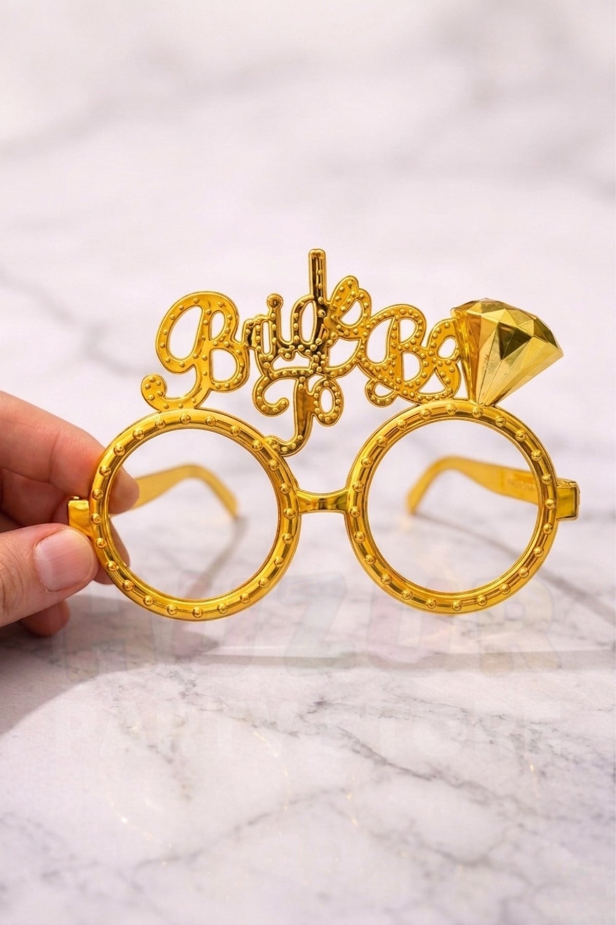 Gold Bride To Be Gözlük Bride To Be Malzemeleri Bekarlığa Veda Parti Aksesuarı Gözlüğü Sert Plastik