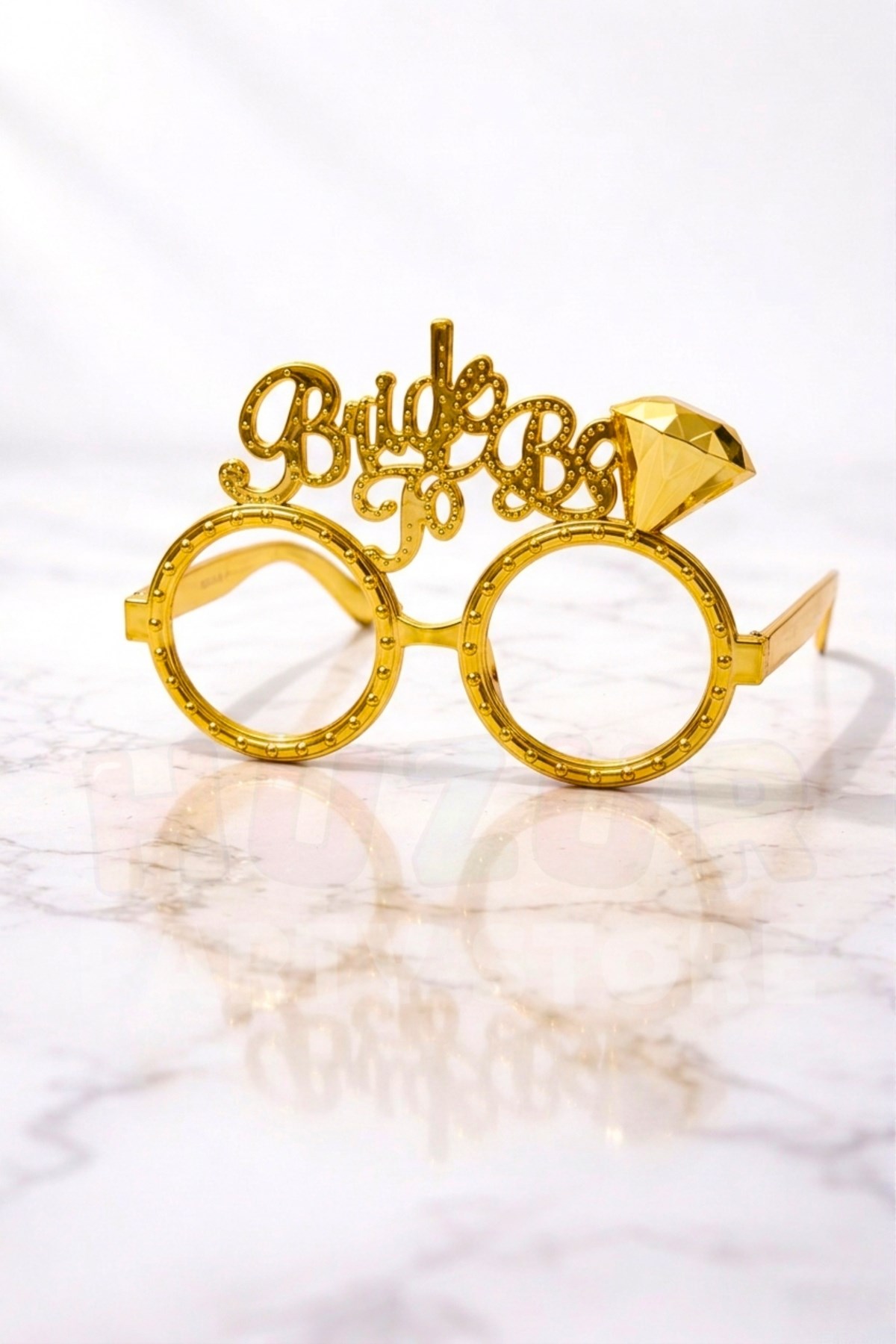 Gold Bride To Be Gözlük Bride To Be Malzemeleri Bekarlığa Veda Parti Aksesuarı Gözlüğü Sert Plastik