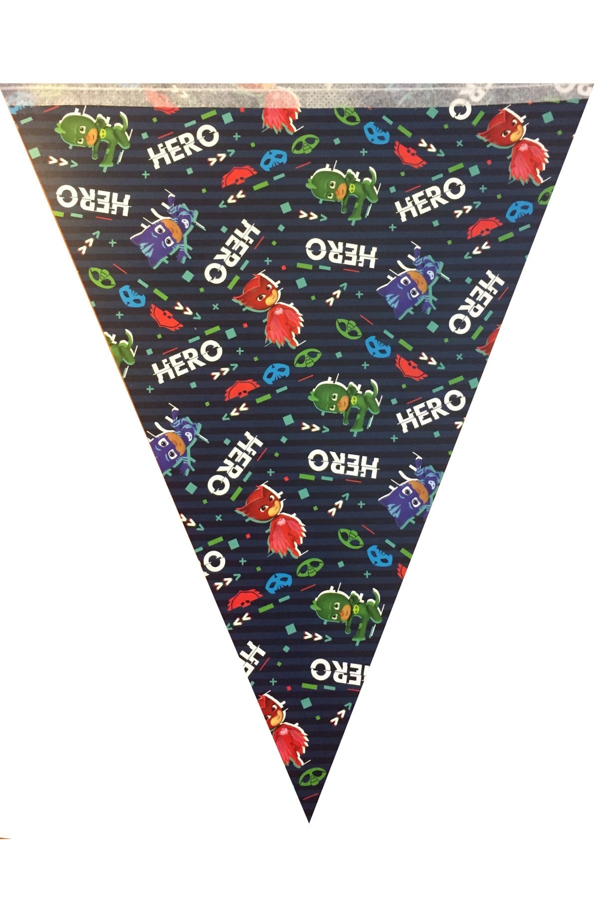 Pj Maskeliler Temalı Flama 11 Bayrak 320 Cm Pija Maske Kedi Çocuk Karakterli Pijama Mask Lisanslı
