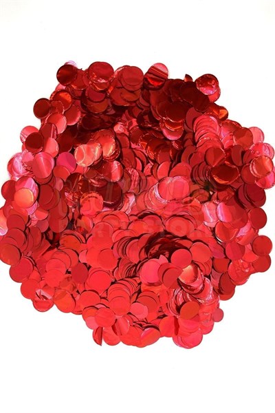 1 Paket Kırmızı Balon Pulu Balon Içi Pul Konfetisi 10 gram Konfetili Balon Zinciri Şeffaf Balon Pulu