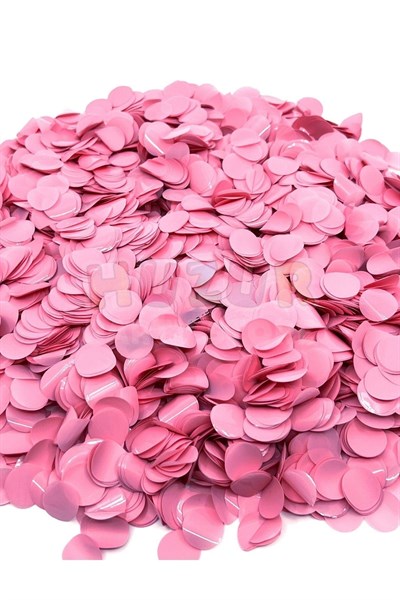 1 Paket Pembe Balon Pulu Balon Içi Pul Konfetisi 10 Gram Konfetili Balon Zinciri Şeffaf Balon Pulu
