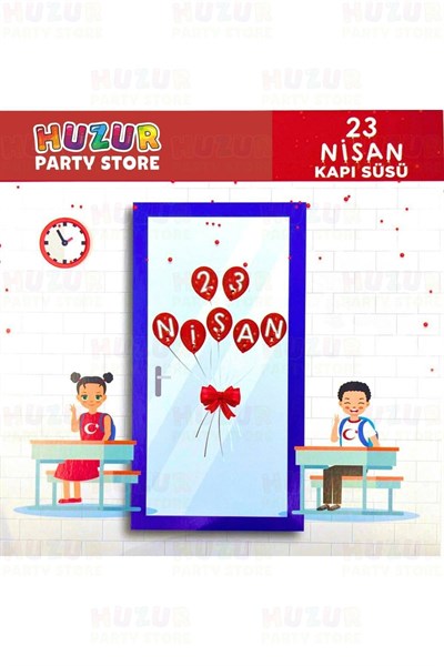 23 Nisan Süsleme Seti Sınıf Okul Süslemesi 44 Parça Milli Bayram Süs Çocuk Bayramı Gösteri Süsü