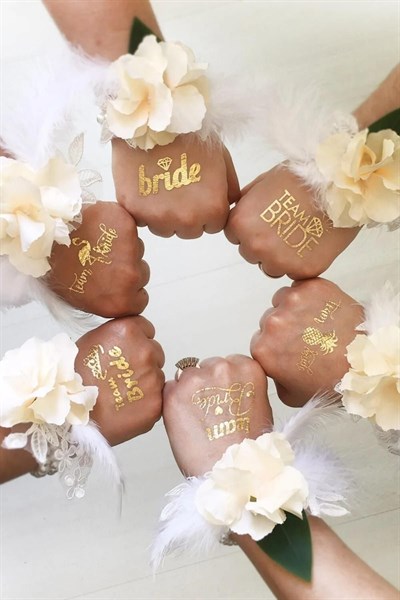 35 Parça Gold Bride To Be Seti Bekarlığa Veda Partisi Malzemeleri Kuşak Dövme Taç Balon Yazı Süsleri