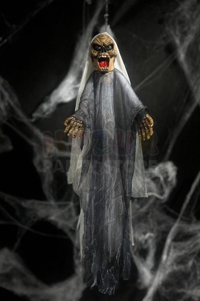 50 Cm Pilli Sese Duyarlı Kollarına Şekil Verilebilen Işıklı Halloween Cadılar Bayramı Parti Dekoru