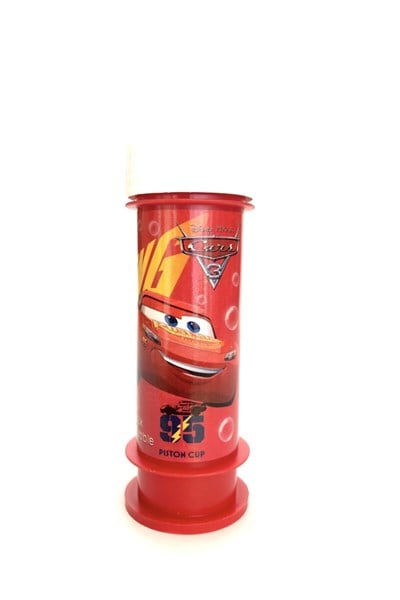 Arabalar Temalı Cars Şimşek Mcqueen 3lü Köpük Balon Arabalar Figürlü Köpük Baloncuk 60 ml