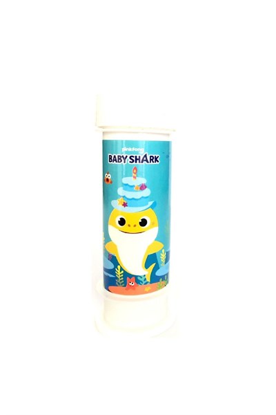 Baby Shark Köpek Balığı Temalı Köpük Balon 3lü 60 ml