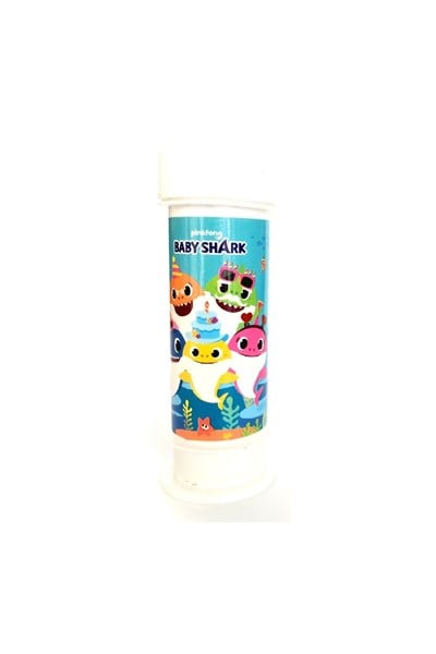 Baby Shark Köpek Balığı Temalı Köpük Balon 3lü 60 ml