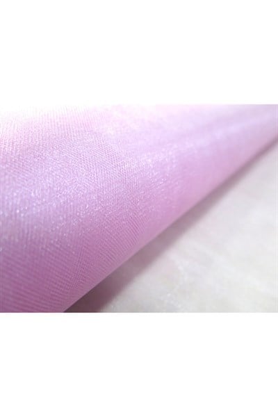Bebek Pembesi Renk 10 Metre Kristal Tül En 3 Metre Soft Nişan Bohçası Valiz Oda Kapı Süsü