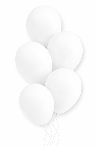 Beyaz Renkli Pastel Balon 10 Adet 30 Cm Lateks Parti Konsept Dekorasyon Kına Doğum Günü Balonu Süsü