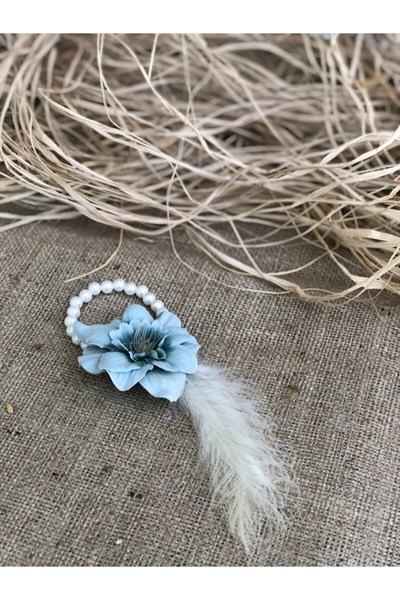 Bride To Be 10 Adet Nedime Gelin Bilekliği Tüy Ve Inci Detaylı Mint Yeşili Bekarlığa Veda Partisi