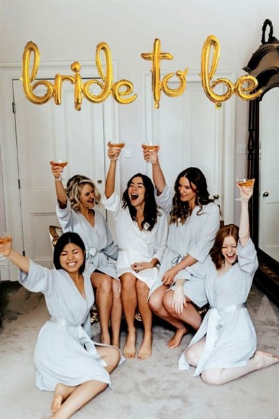 Bride To Be Yazılı El Yazısı Folyo Gold Renkli Altın Sarısı Balon Bekarlığa Veda Parti Büyük Balon