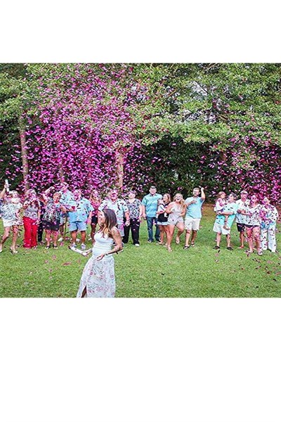 Cinsiyet Partisi 1 Adet Pembe Konfeti Cinsiyet Belirleme Konfetisi Gender Reveal Kız Mı Erkek Mi