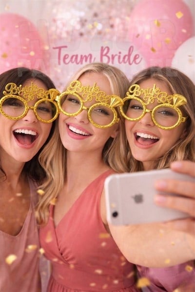Gold Bride To Be Gözlük Bride To Be Malzemeleri Bekarlığa Veda Parti Aksesuarı Gözlüğü Sert Plastik