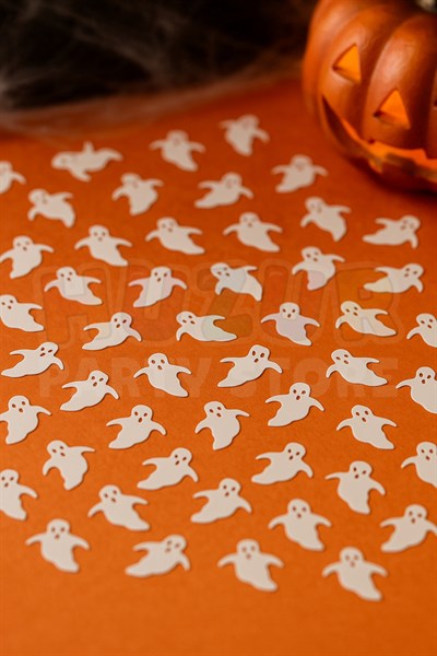 Halloween Hayalet Serpiştirmelik Masa Konfeti Cadılar Bayramı Partisi 2 cm 85 Adet Parlak Plastik