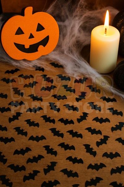Halloween Yarasa Serpiştirmelik Masa Konfeti Cadılar Bayramı Partisi 1.5 cm 150 Adet Parlak Plastik