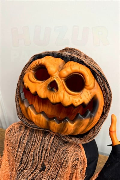 Hareketli Sesli Işıklı 3 Fonksiyonlu Yarım Vücut 45x60 Cm Halloween Partisi Cadılar Bayramı Dekor
