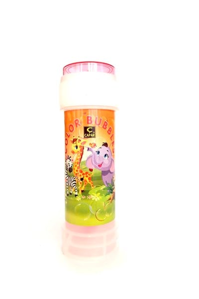 Hayvan Tema Konseptli 3lü Köpük Balon Zebra Zürafa Fil Figürlü Eğlenceli Köpük Baloncuk 60 Ml