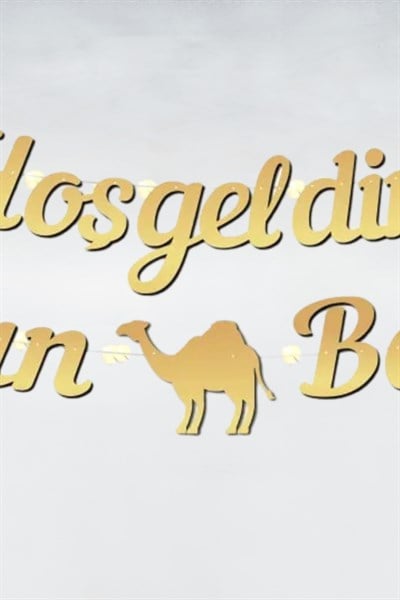 Hoşgeldin Kurban Bayramı Yazılı 17 Parça Süsleme Seti Led Işıklı Yazı Balon Zincir Yıldız Asılan Süs