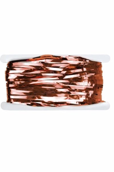 Metalik Kendinden Yapışkanlı Folyo Rose Gold Arka Fon Perde Süsü Kapı Perdesi Duvar Perdesi