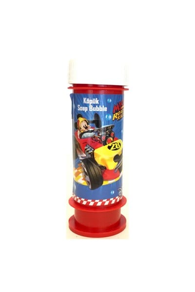 Mickey Mouse Temalı 5li Köpük Balon Mickey Fare Karakter Figürlü Köpük Baloncuk 60 Ml