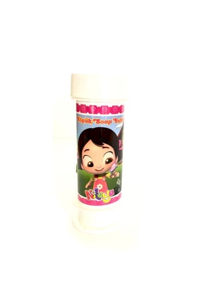 Niloya Temalı 10lu Köpük Balon Niloya Figürlü Karakterli Konseptli Köpük Baloncuk 60 Ml