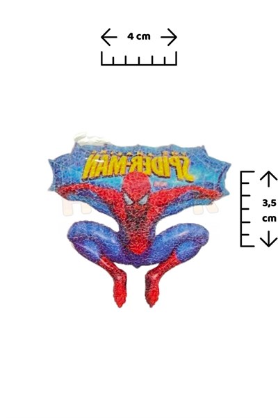 Örümcek Adam 8 Adet Geçici Çocuk Dövmesi Doğum Günü Parti Renkli Tattoo Dövme Spiderman Konsepti
