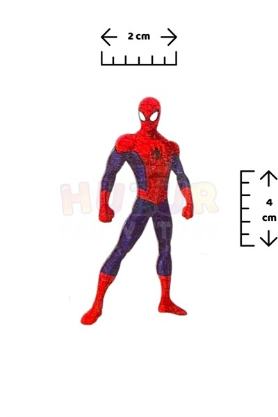 Örümcek Adam 8 Adet Geçici Çocuk Dövmesi Doğum Günü Parti Renkli Tattoo Dövme Spiderman Konsepti