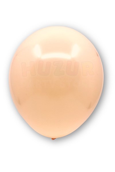 Somon Makaron Balon 50 Adet 30 Cm Pastel Rengi Parti Balonu Soft Renk Doğum Günü Partisi Konsepti