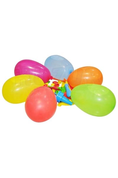 Su Balonu 10 Adet 10 Cm Renk Renk Su Topu Su Savaşı Balonu Balon Bombası Küçük Su Doldurulan Balon