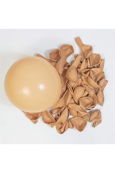 Ten Rengi Balon 10 Adet 30 Cm Pastel Renkli Parti Balonu Doğum Günü Partisi Konsept Temalı Balon
