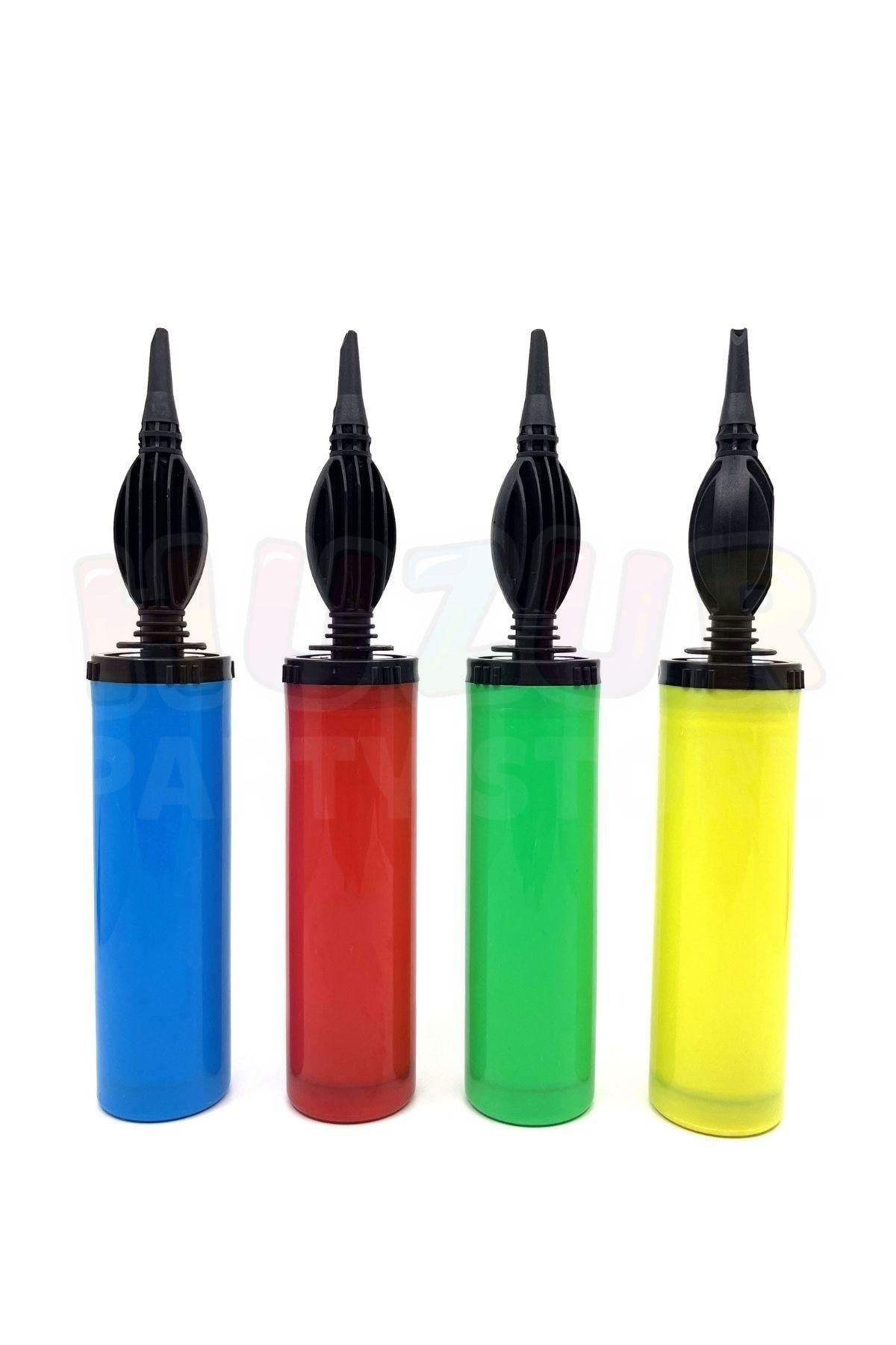 Hızlı Balon Şişirme Pompası 1 Adet Deluxe Model Çift Yönlü Hava Basan Pompalayan Büyük Boy Aparat