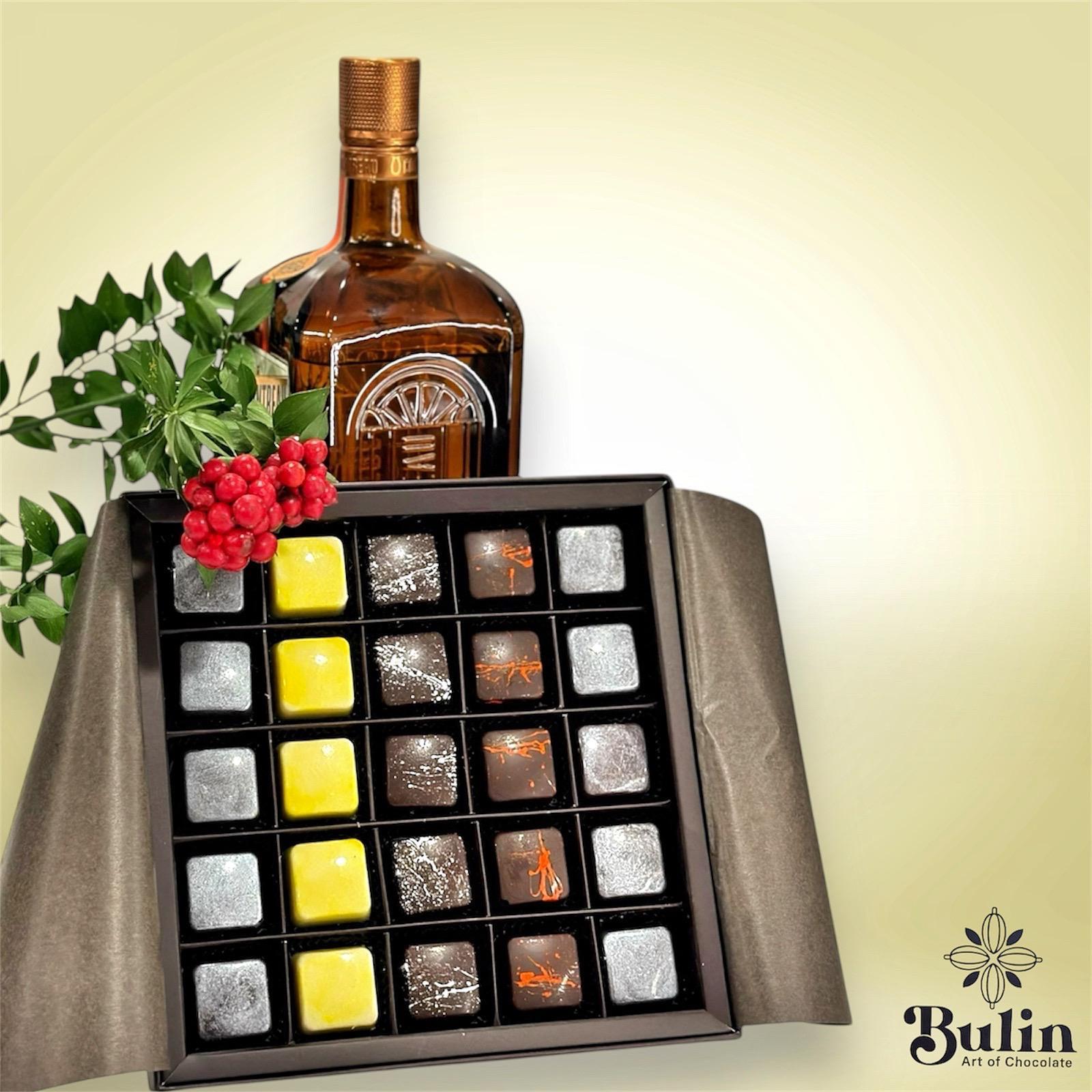 36 LI ALKOLLU.ÇİKOLATA KUTUSU.