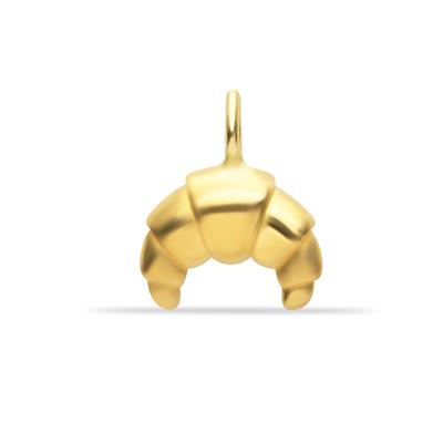14 Ayar kruvasan charm 