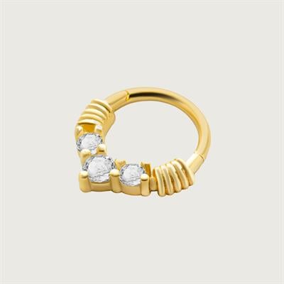 14K HALKA PIERCING
