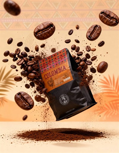 Colombia Supremo Filter Coffee Beans 250 Gr – Medium Roast %100 Arabica