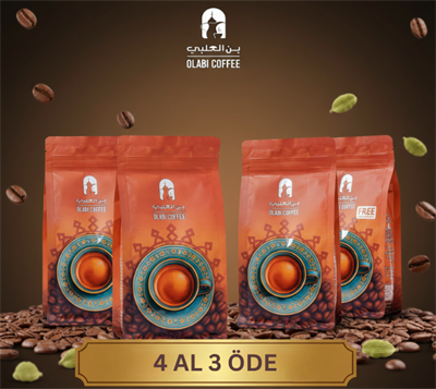 Olabi Coffee with Cardamom Blend 250g Buy 3 Get 4