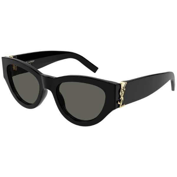 SAINT LAURENT SL M94/F BLACK  GREY 001 53