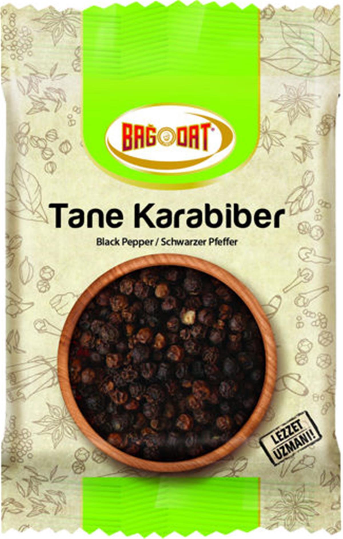 BAGDAT KARABİBER TANE 40 GR