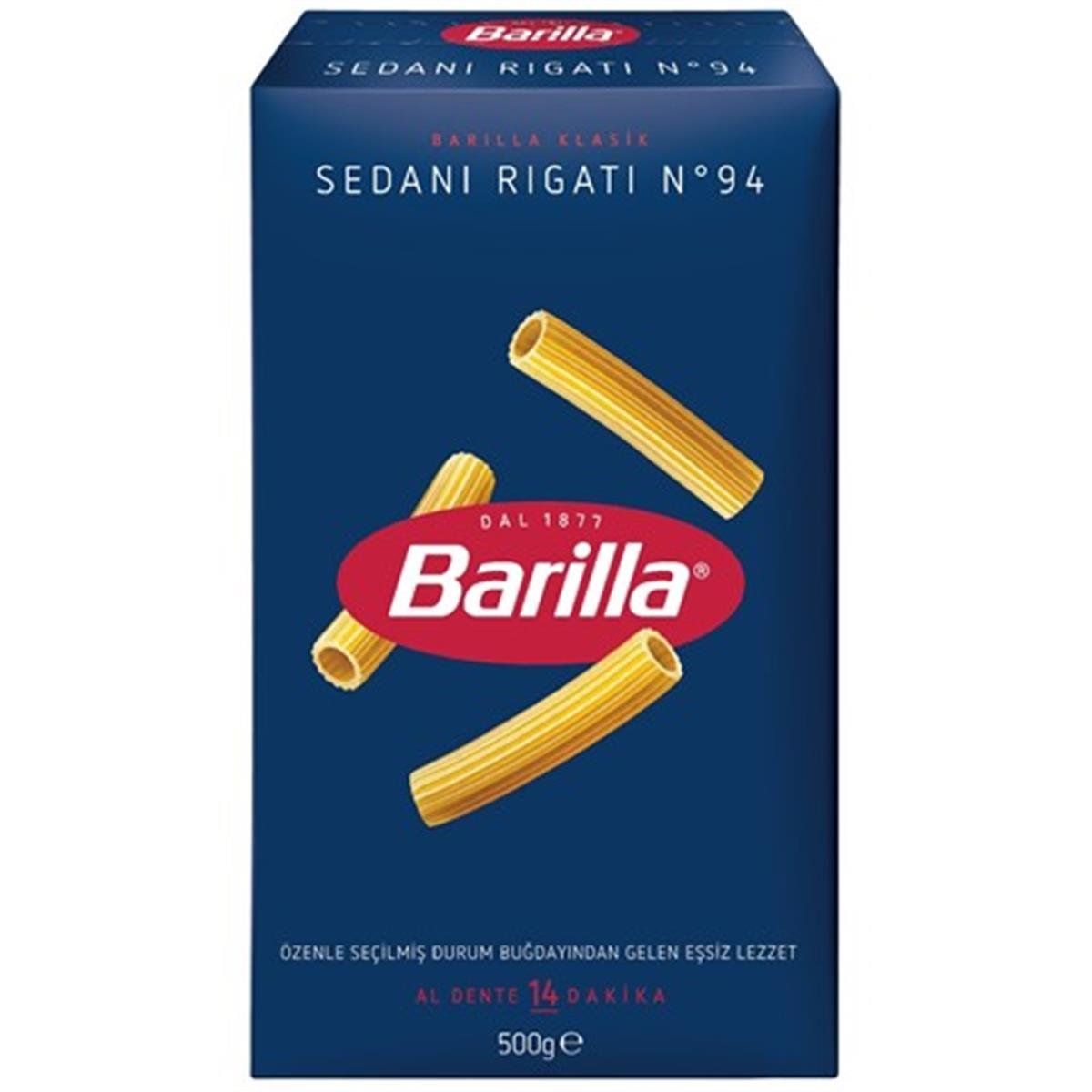 BARILLA SEDANI RIGATE  INCE UZUN 500GR