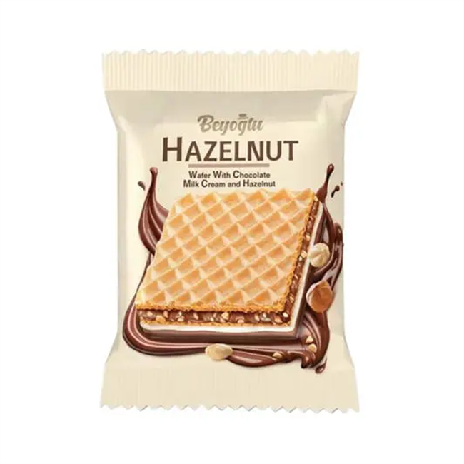 BEYOGLU HAZELNUT KARE GOFRET 30GR