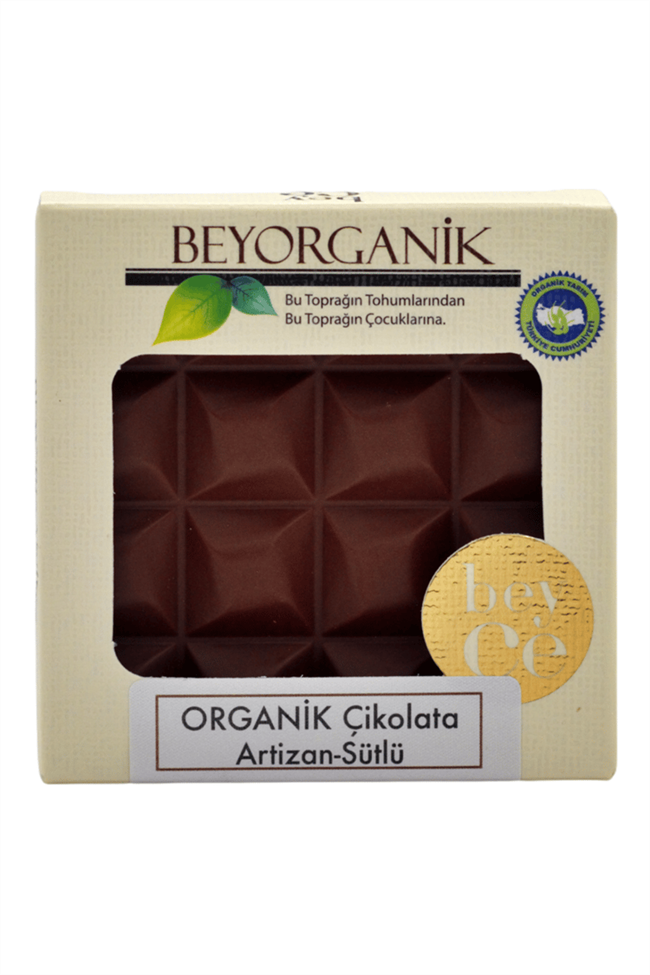 BEYORGANIK CIKOLATA SUTLU 40GR